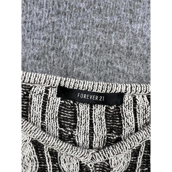 Forever 21 Women's Sleeveless Cable Knit Sweater Dress Size Medium - Picture 4 of 6